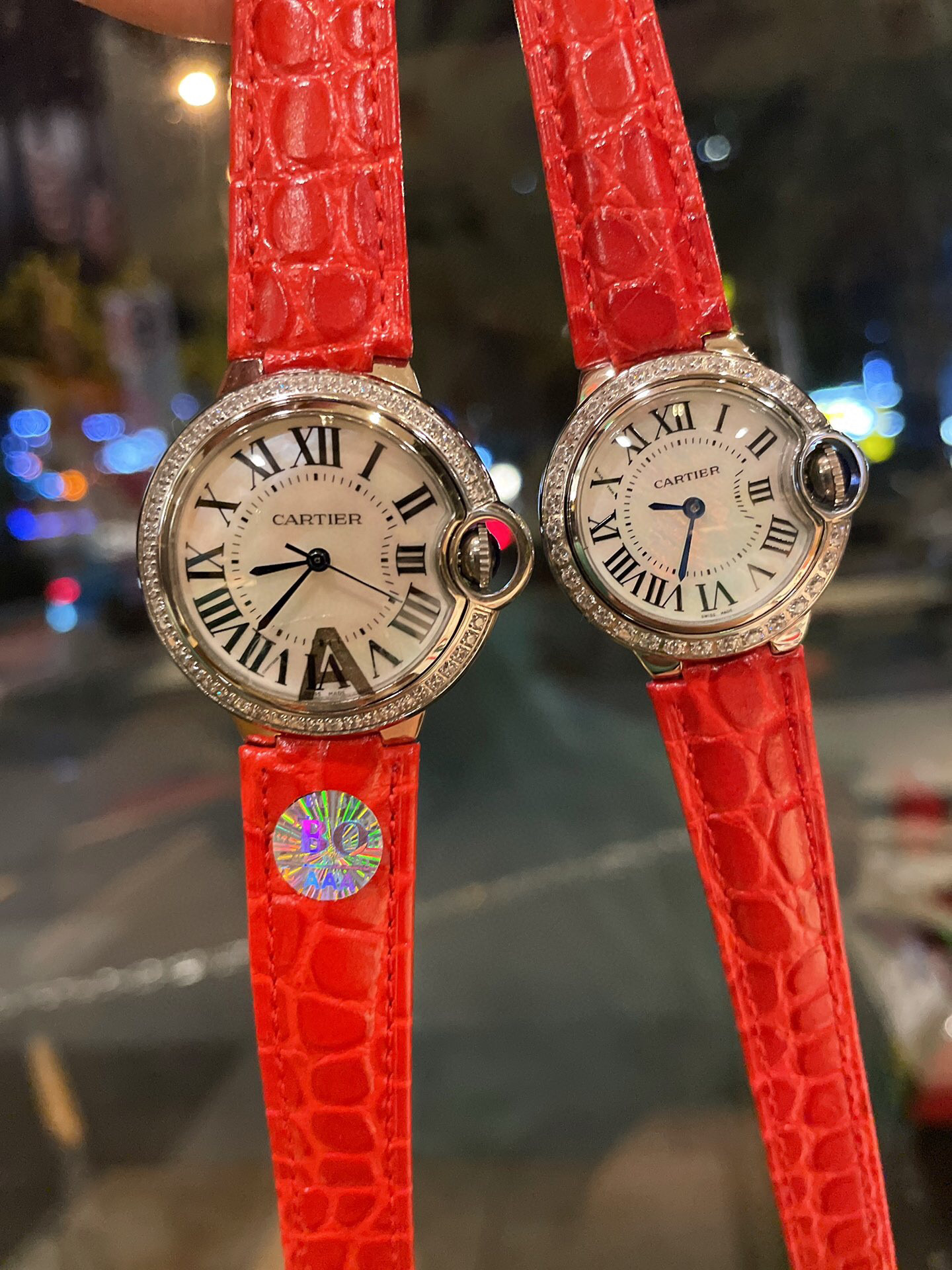 까르띠에 2컬러 여자 시계