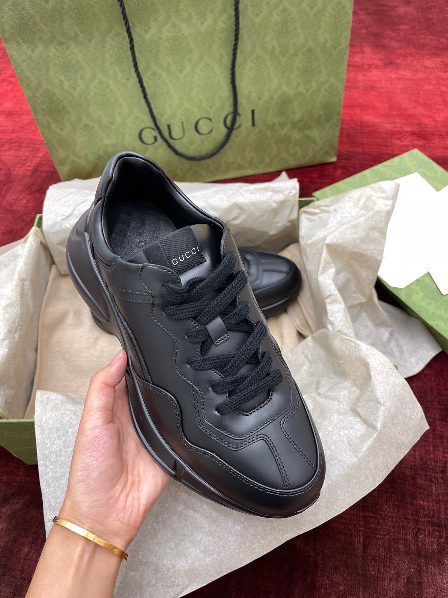 구찌 미러급 라이톤 남녀공용 신발 운동화 스니커즈