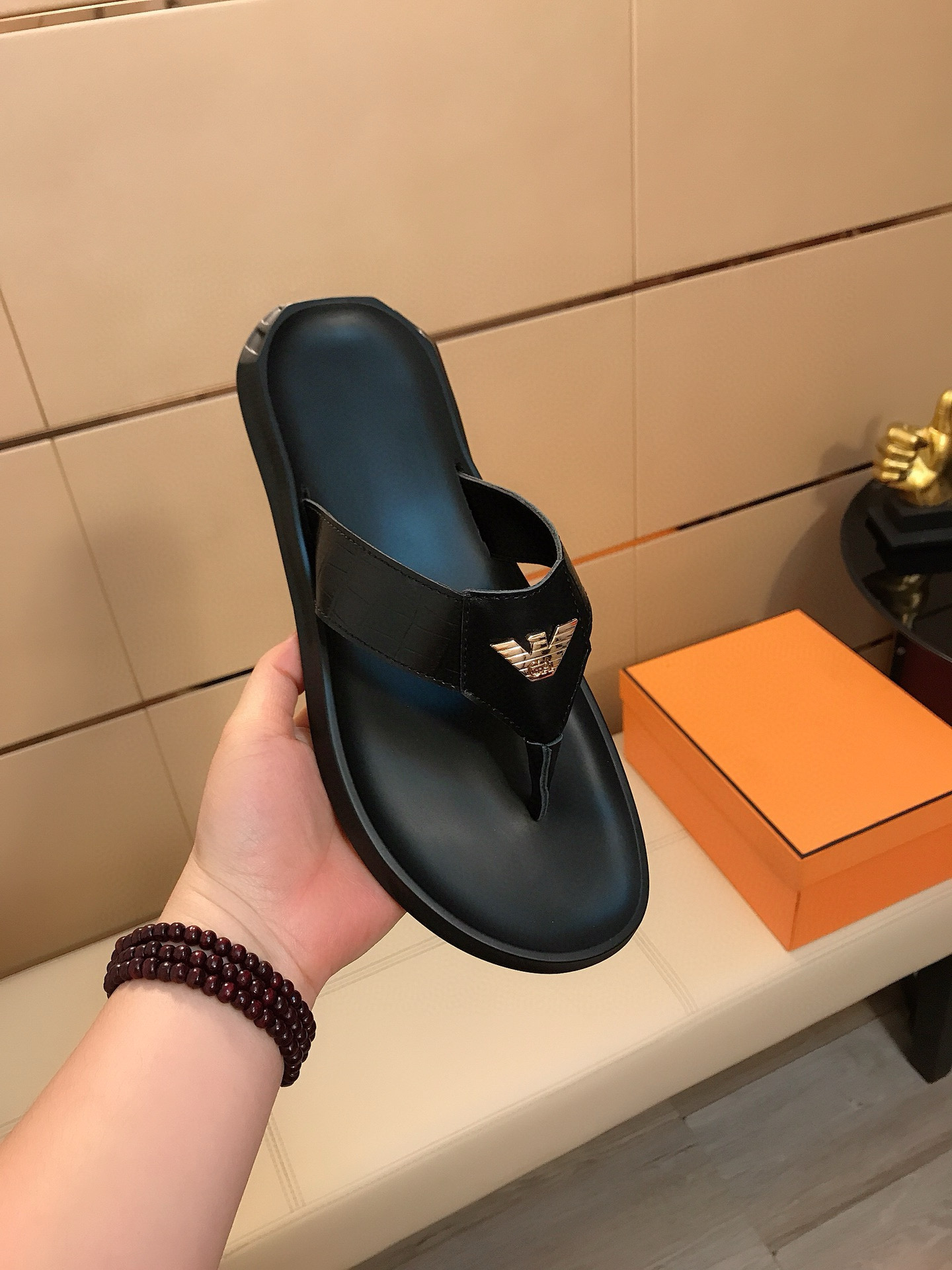 베르사체 남자 슬리퍼