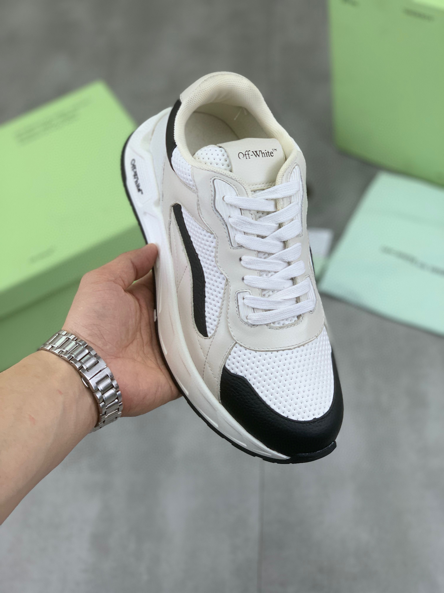 오프화이트 남자 스니커즈 신발 운동화