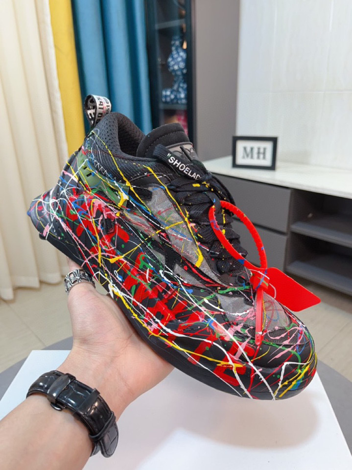 오프화이트 남녀공용 신발 운동화