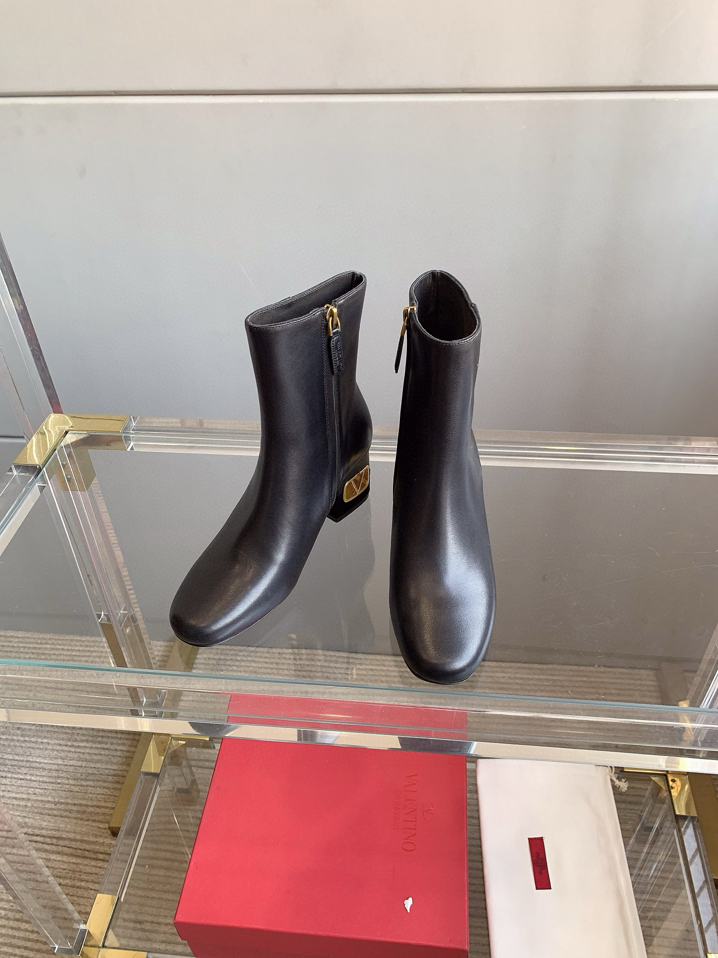 발렌티노 여자 부츠 6cm