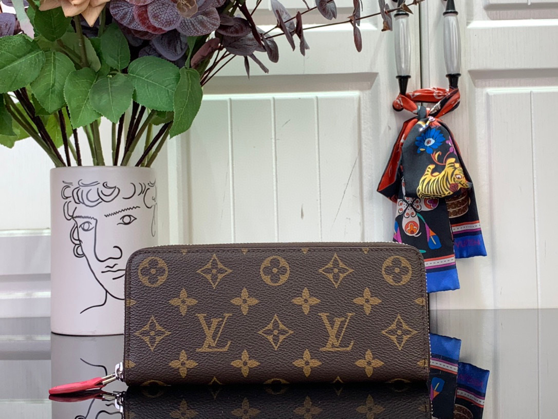 루이비통 여자 장지갑 m12395