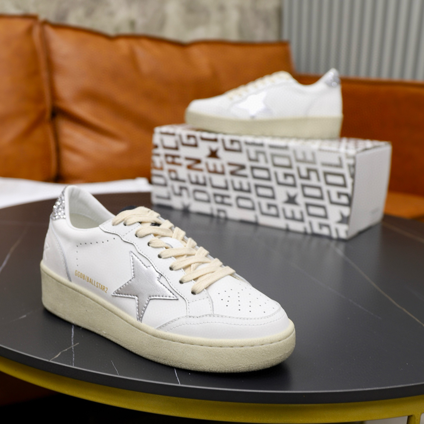 골든구스 키높이 2.5cm 남녀공용 스니커즈 신발 운동화