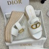 디올 여자 슬리퍼 9.5cm