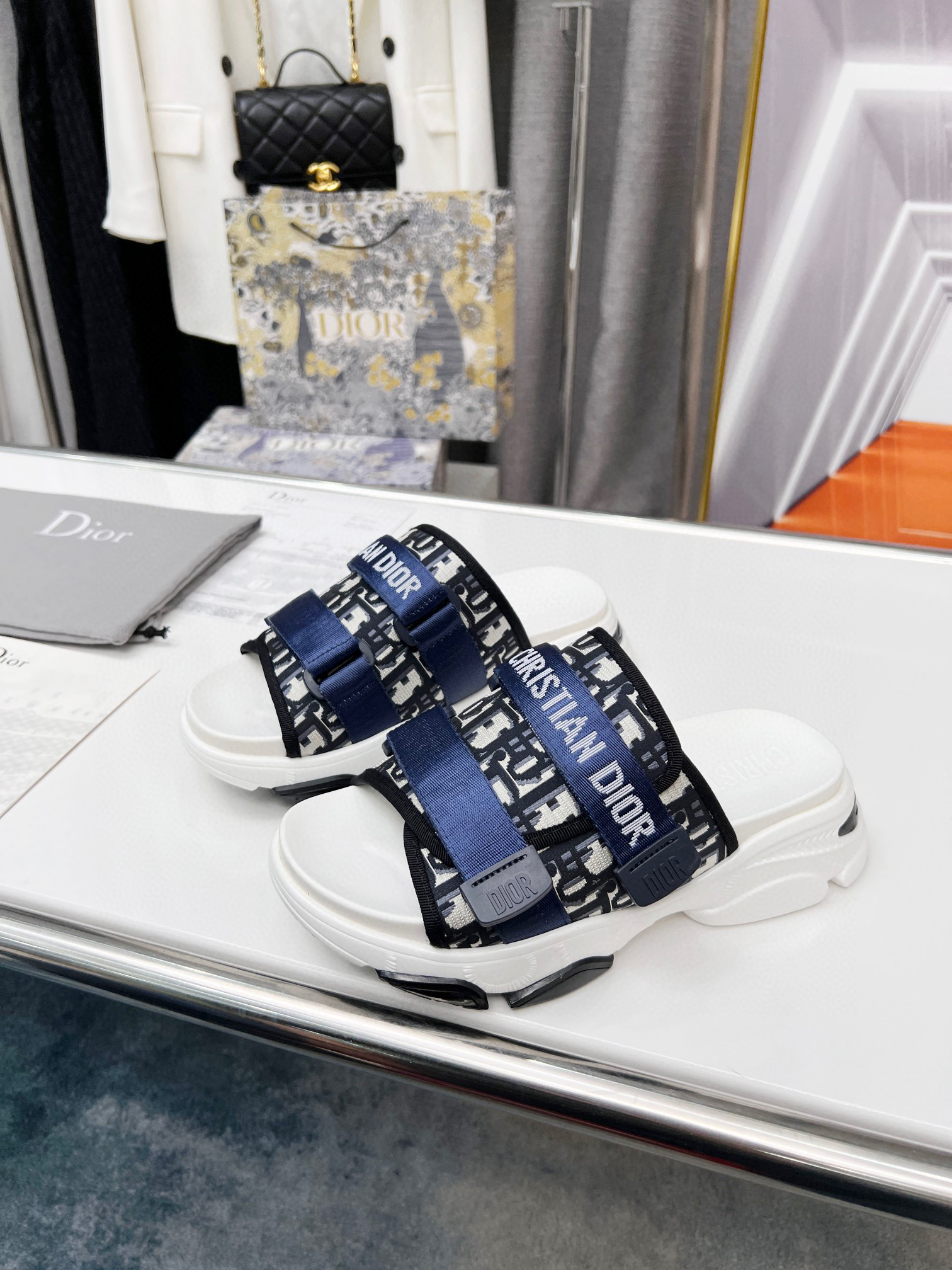 디올 여자 슬리퍼 5cm