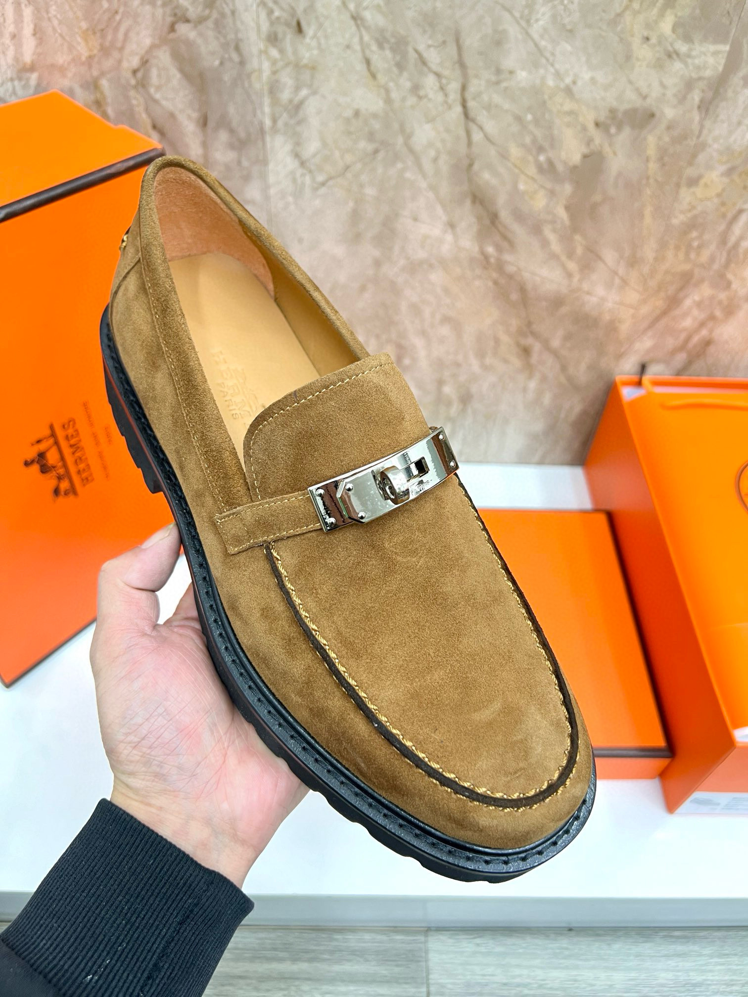 에르메스 남자 구두