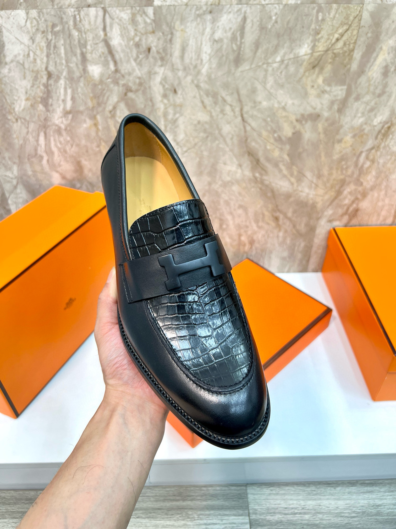 에르메스 남자 구두