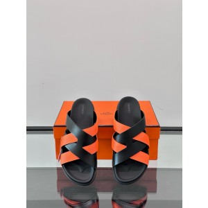 에르메스 남자 슬리퍼