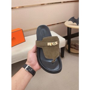 에르메스 남자 슬리퍼