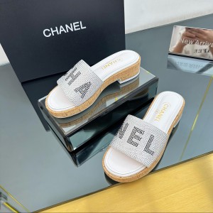 샤넬 여자 슬리퍼 6.5cm