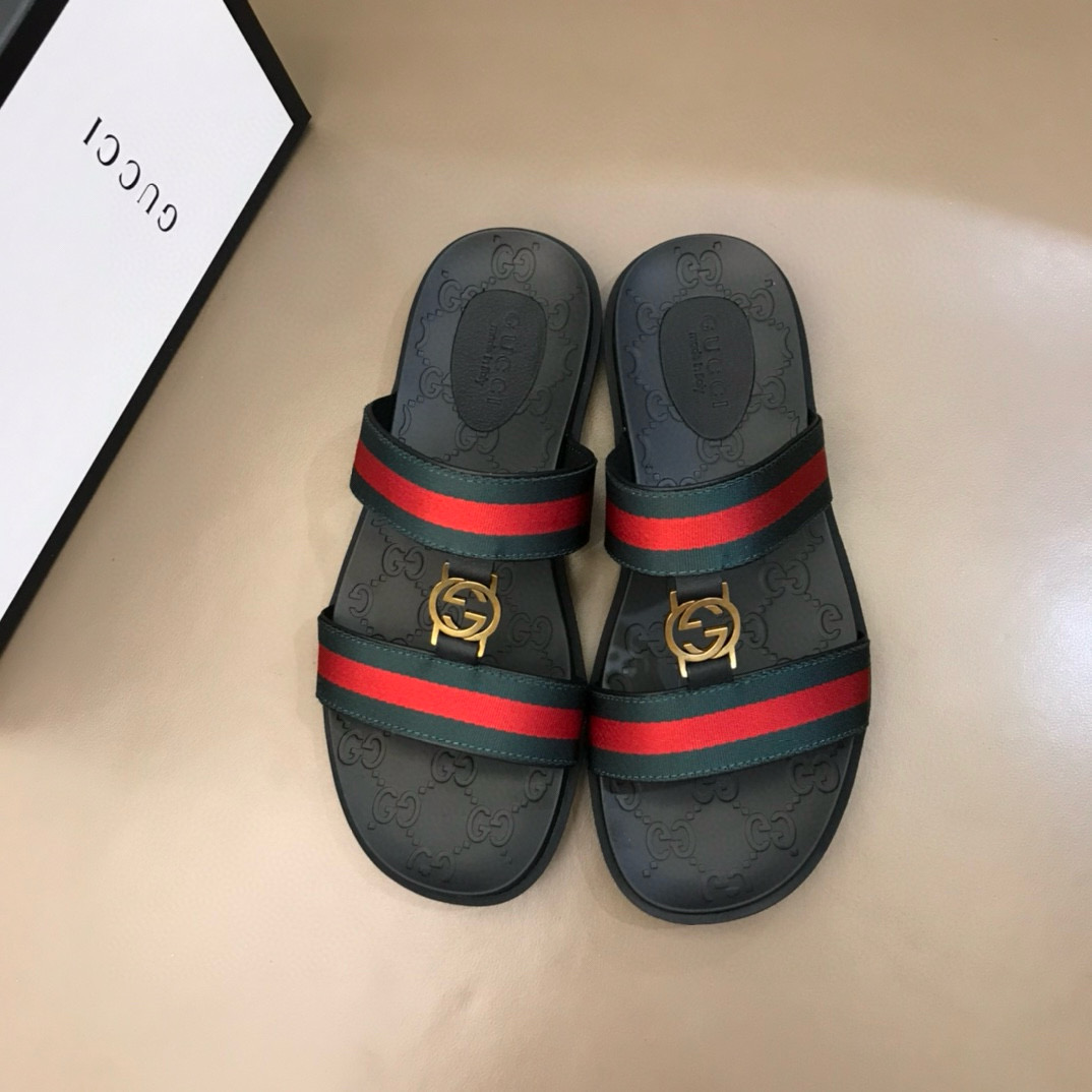 구찌 남자 슬리퍼