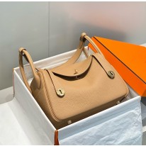 에르메스 린디백 26 클레망스가죽 여자가방