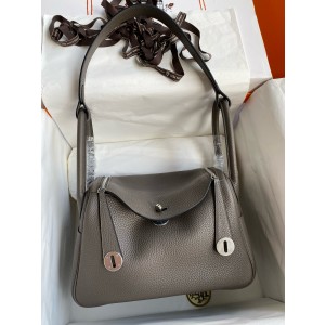 에르메스 린디백 26 클레망스가죽 여자가방