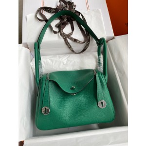 에르메스 린디백 26 클레망스가죽 여자가방