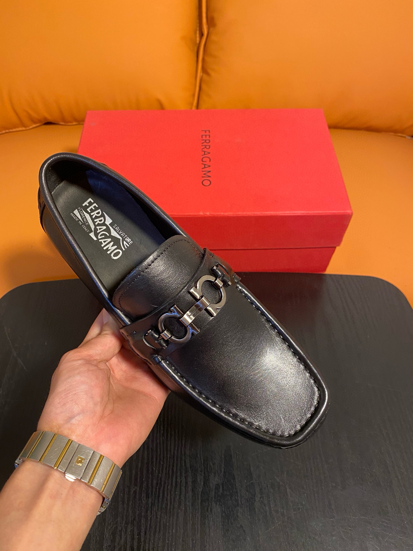 페라가모 남자 구두