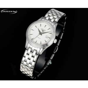 론진 2칼라 미러급 남자 시계