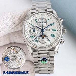 론진 2칼라 미러급 남자 시계