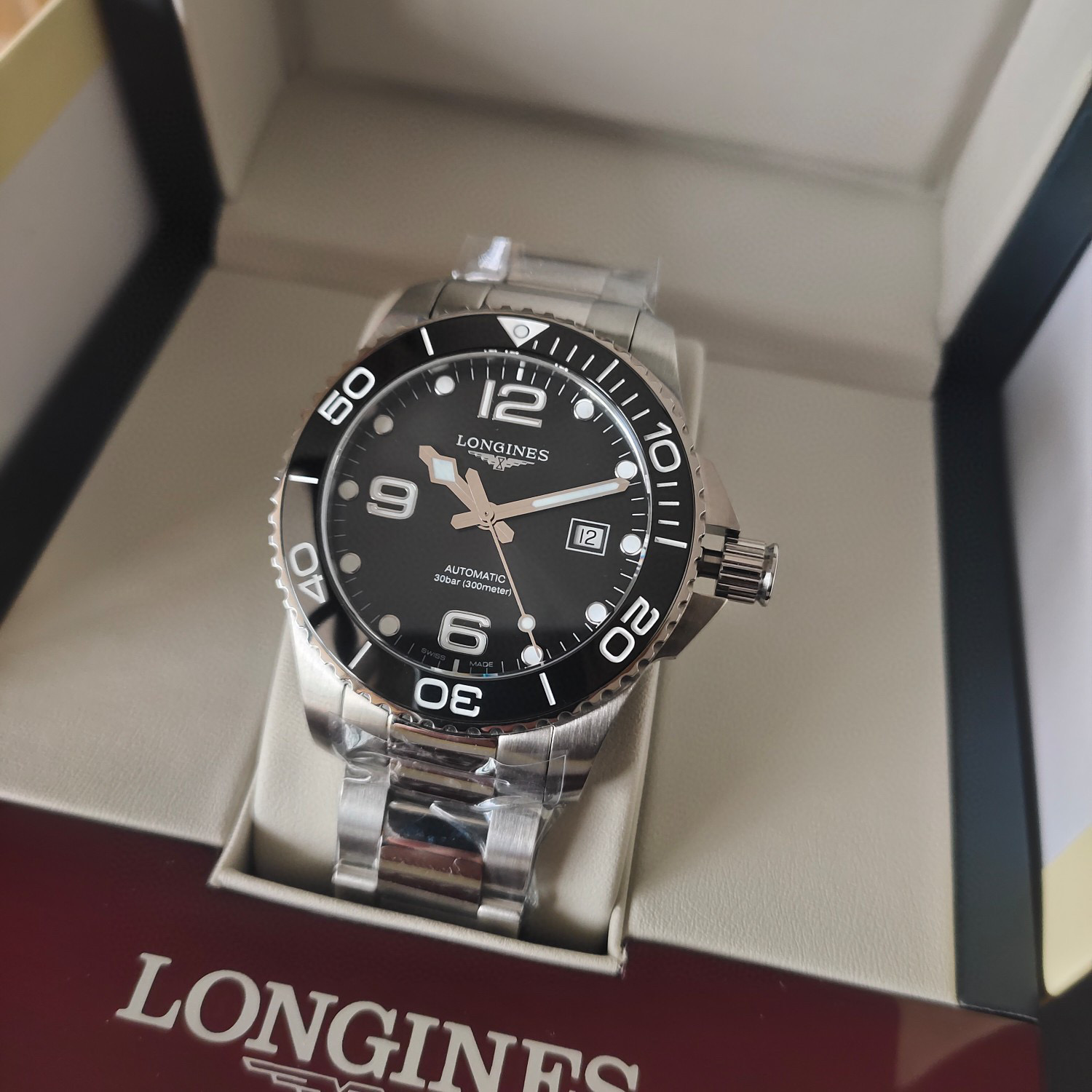 론진  미러급 남자 시계