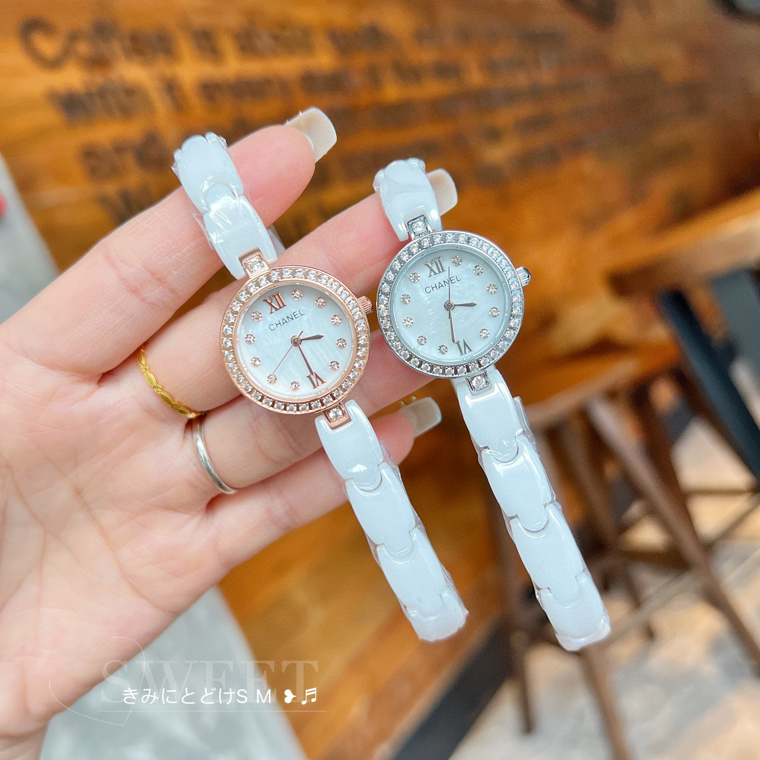 샤넬 2칼라 A급 여자 시계