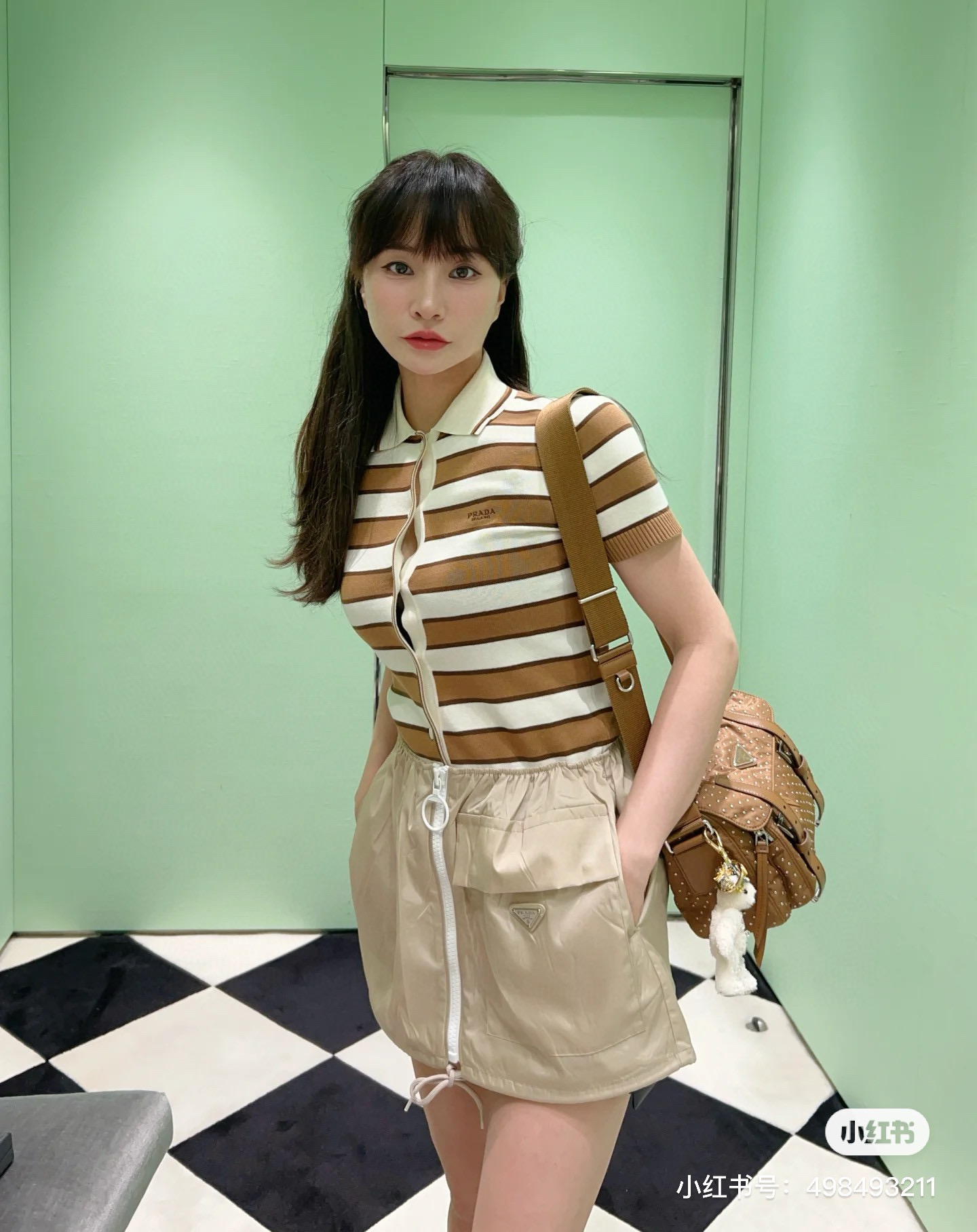 프라다 여자 반바지