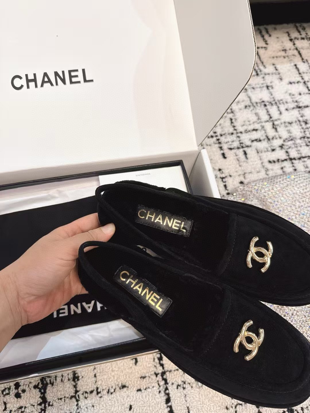 샤넬 여자 신발 구두