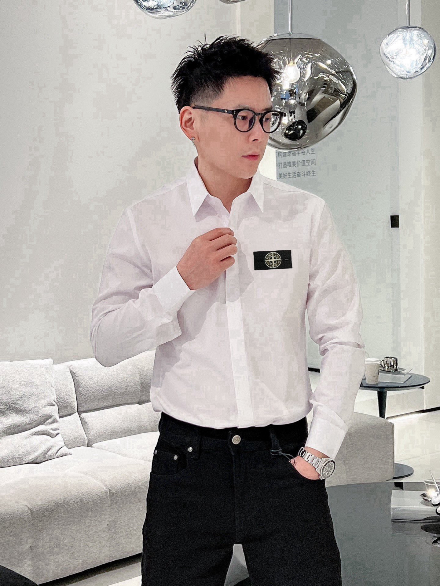 스톤아일랜드 셔츠
