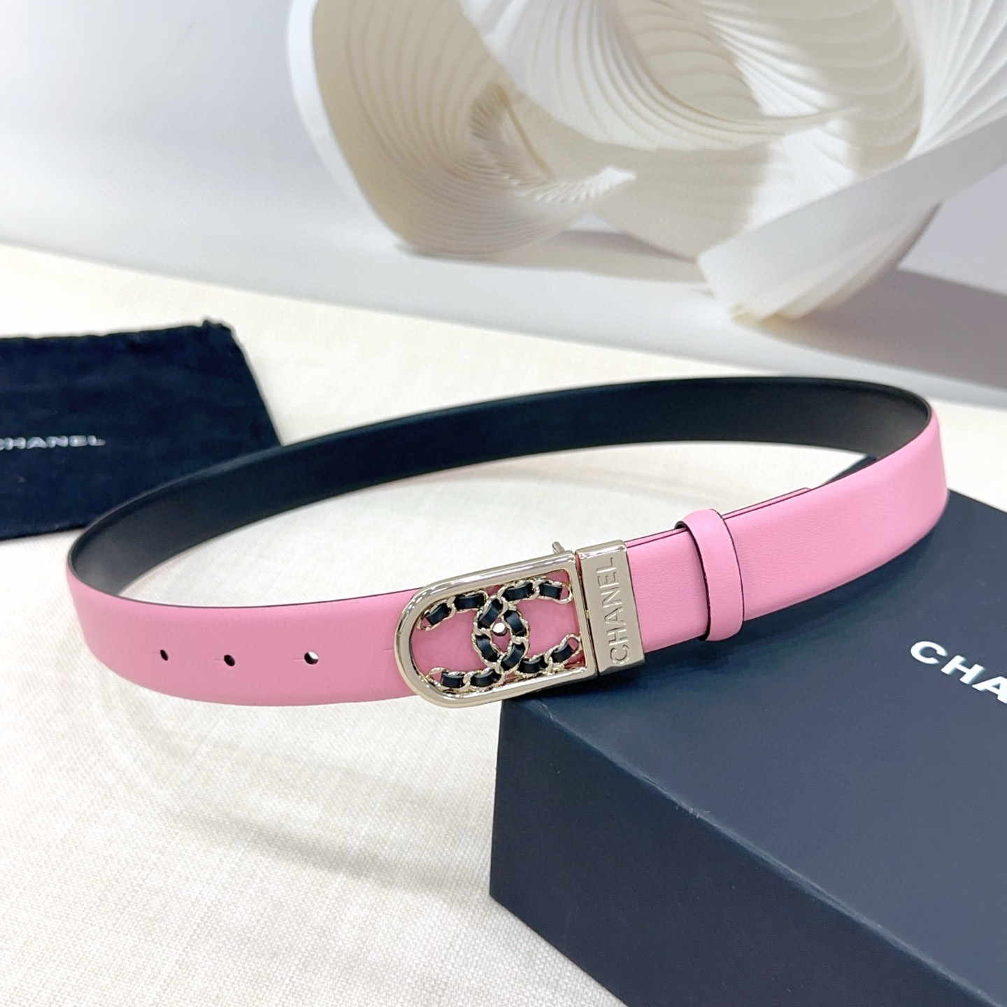 샤넬 여자 벨트