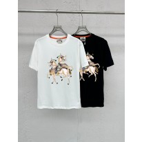 에르메스 2컬러 남자 반팔티