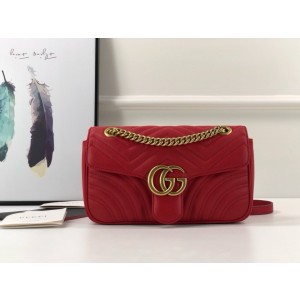 구찌 마몬트 스몰 443497 마틀라세 숄더백 여자가방