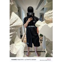 발렌시아가 남녀공용 반바지