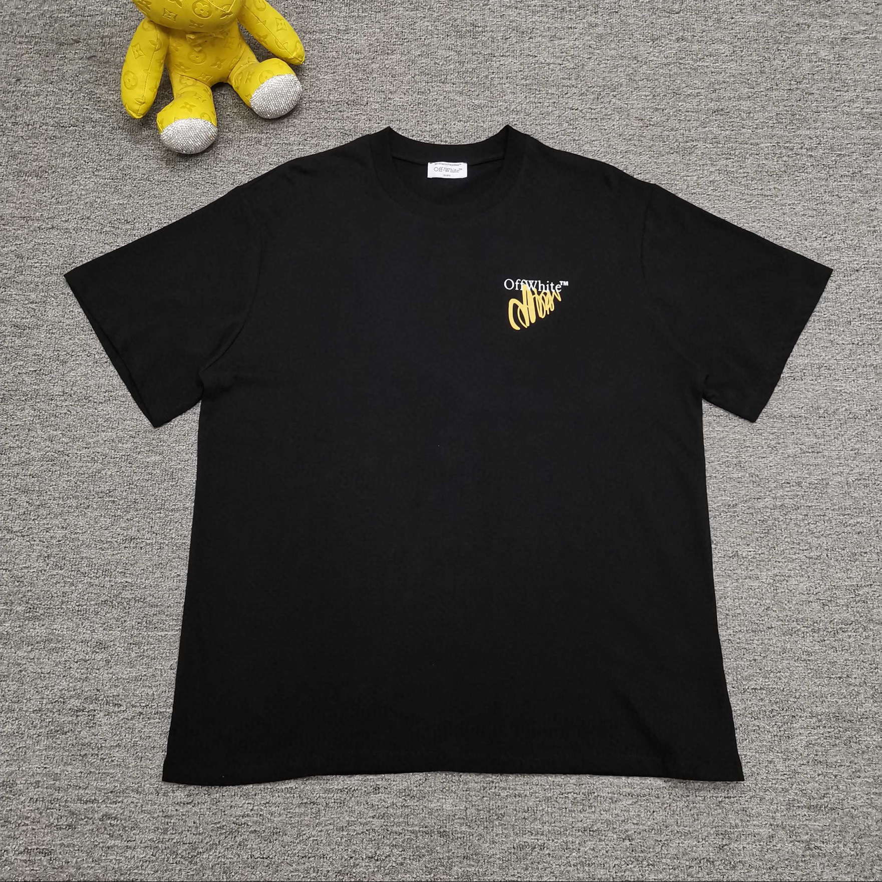 오프화이트 남녀공용 반팔티