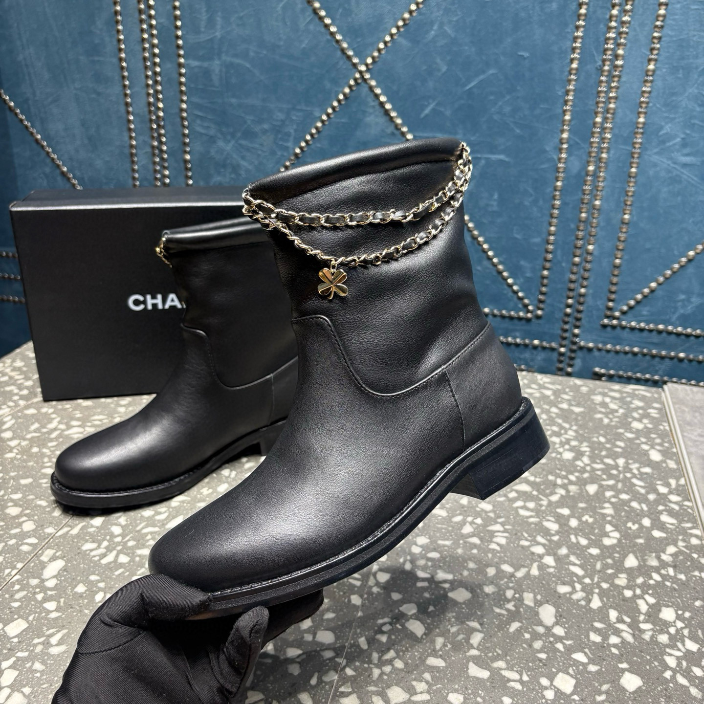 샤넬 여자 부츠
