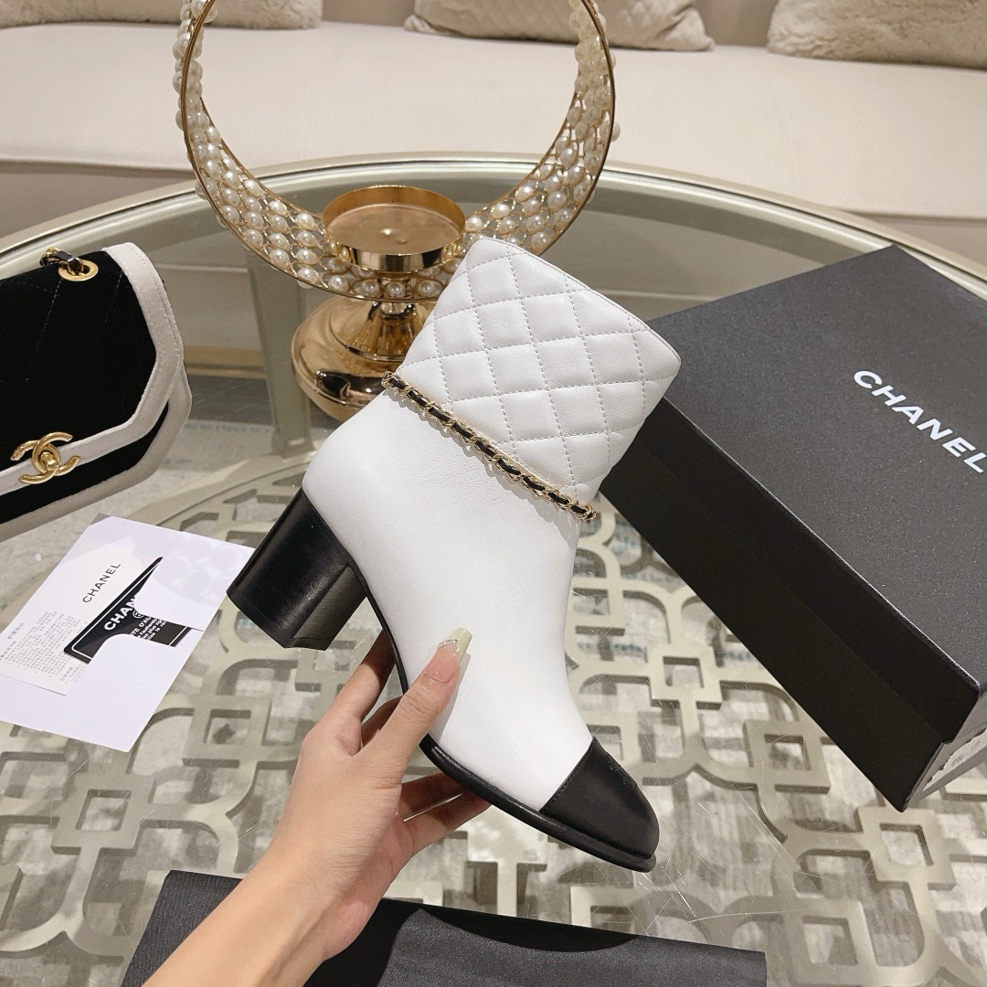 샤넬 여자 부츠