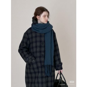 디올 여자 양모 코트