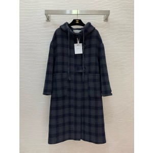 디올 여자 양모 코트