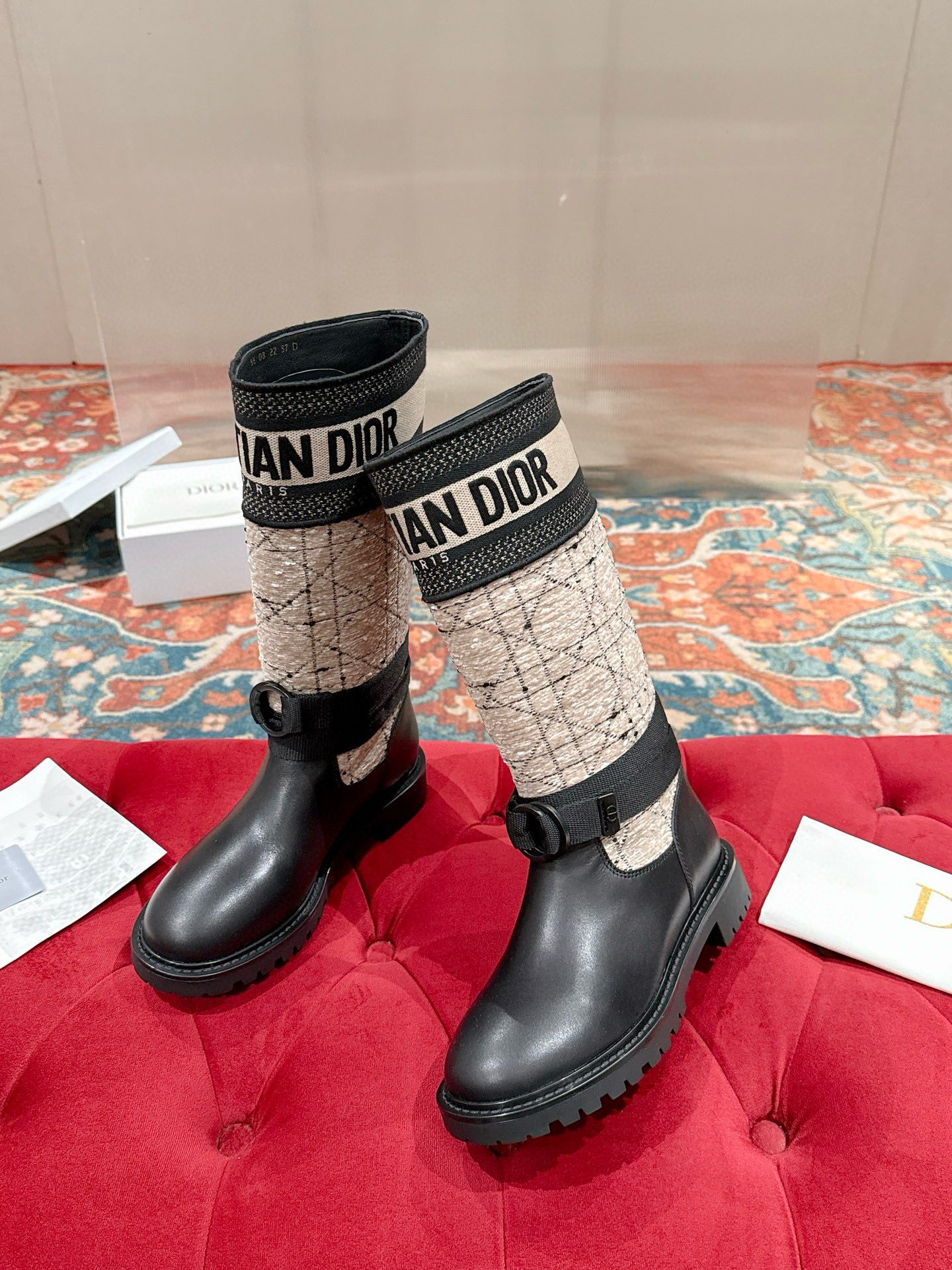 디올 여자 부츠