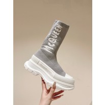 알렉산더 맥퀸 남여공용 부츠