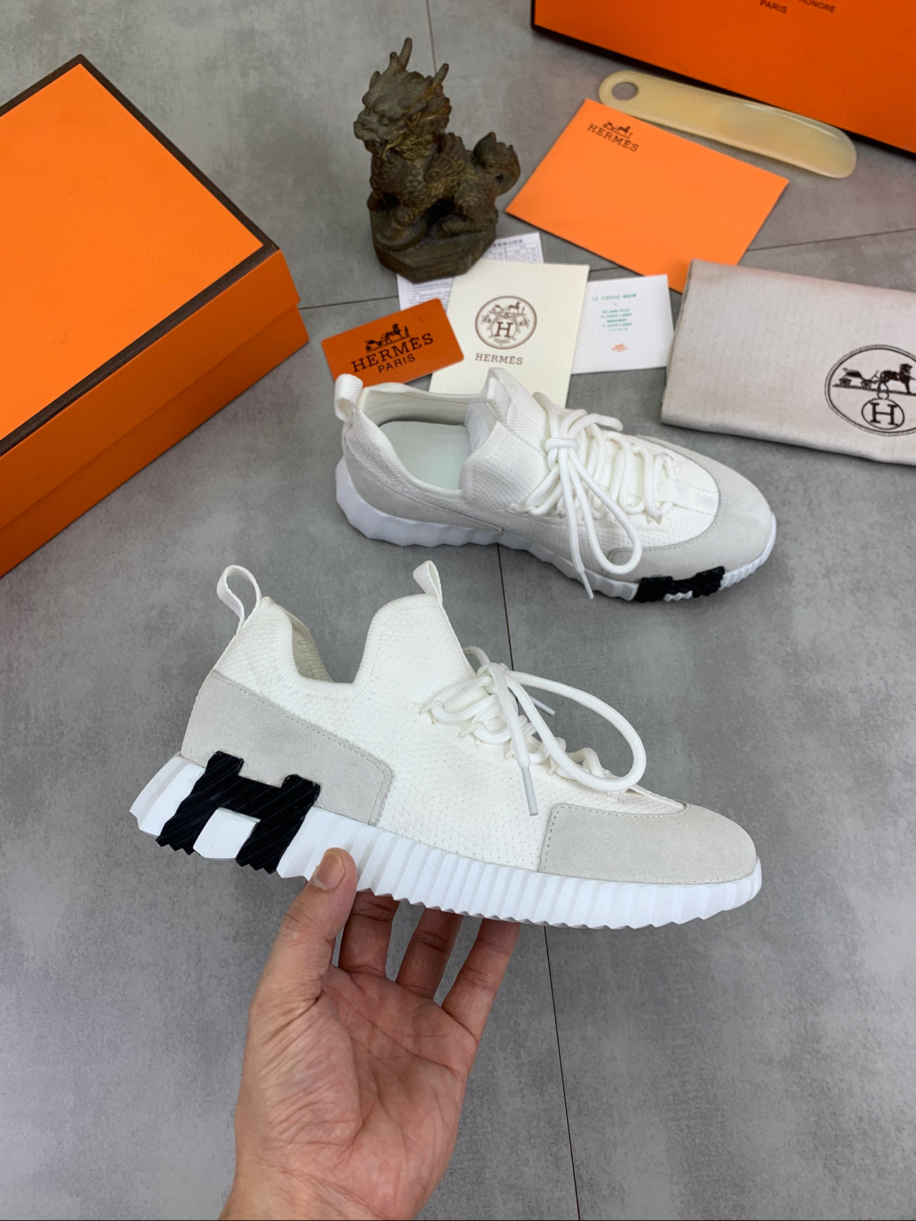 에르메스 남녀공용 신발 운동화 스니커즈
