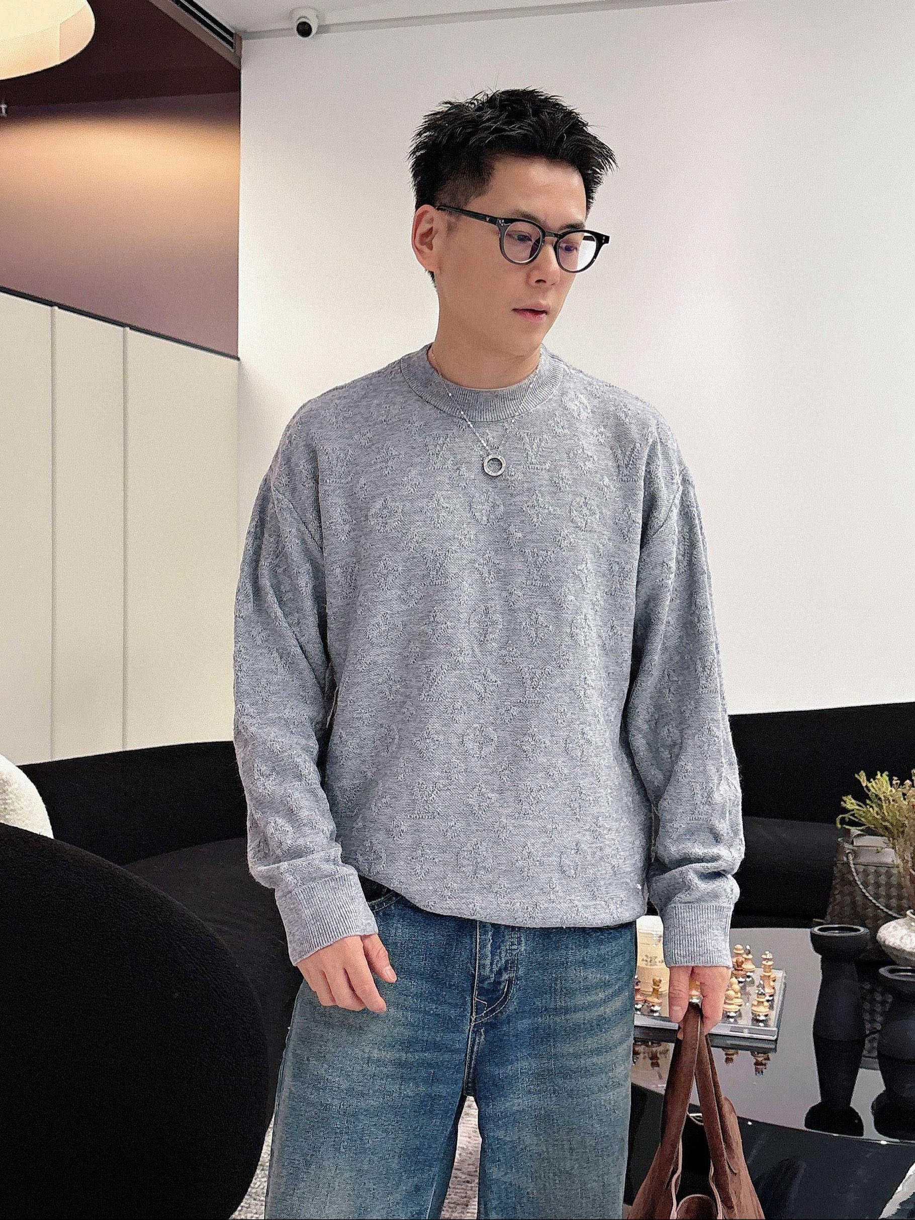 루이비통 남자 니트