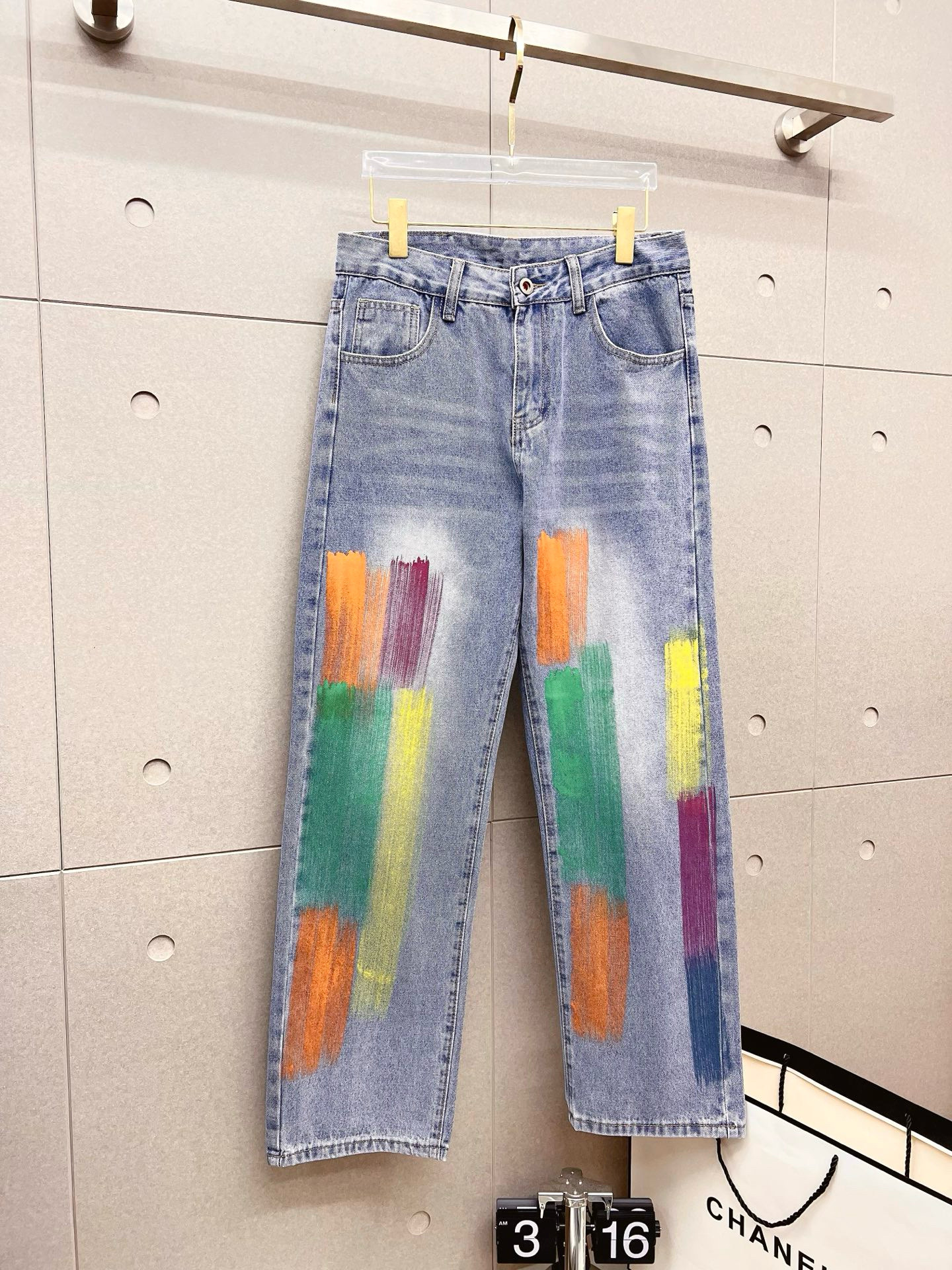 구찌 남자 청바지