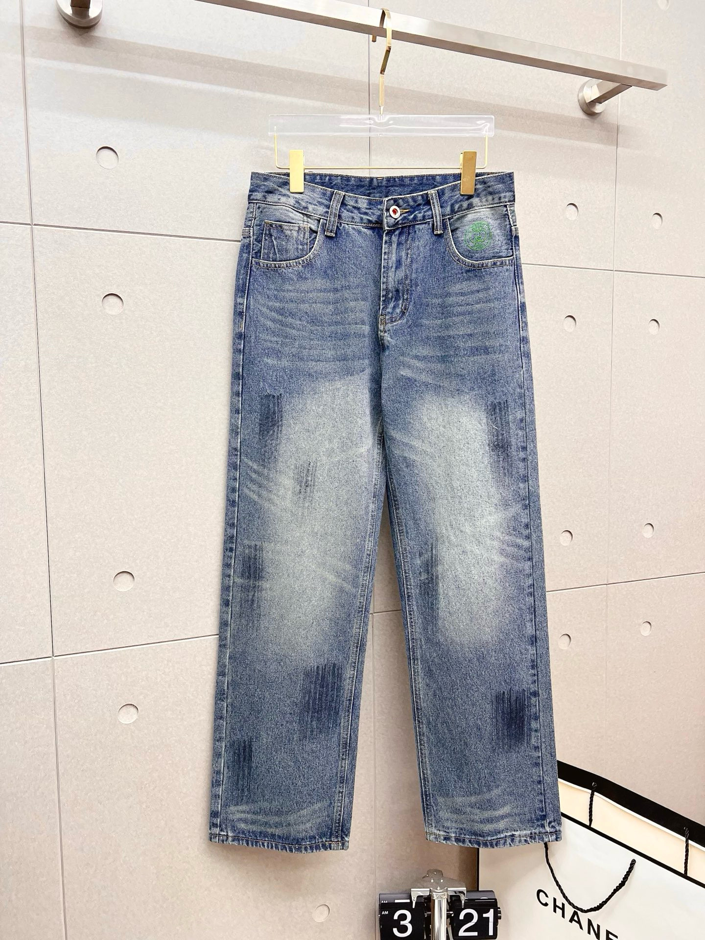 구찌 남자 청바지