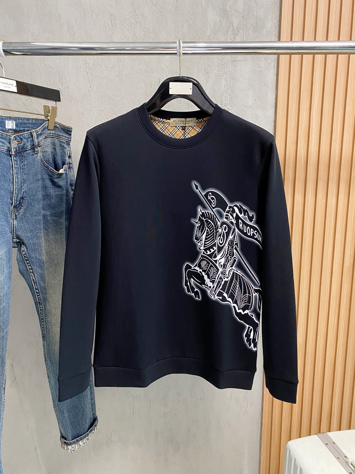 버버리 남자 맨투맨 후드티