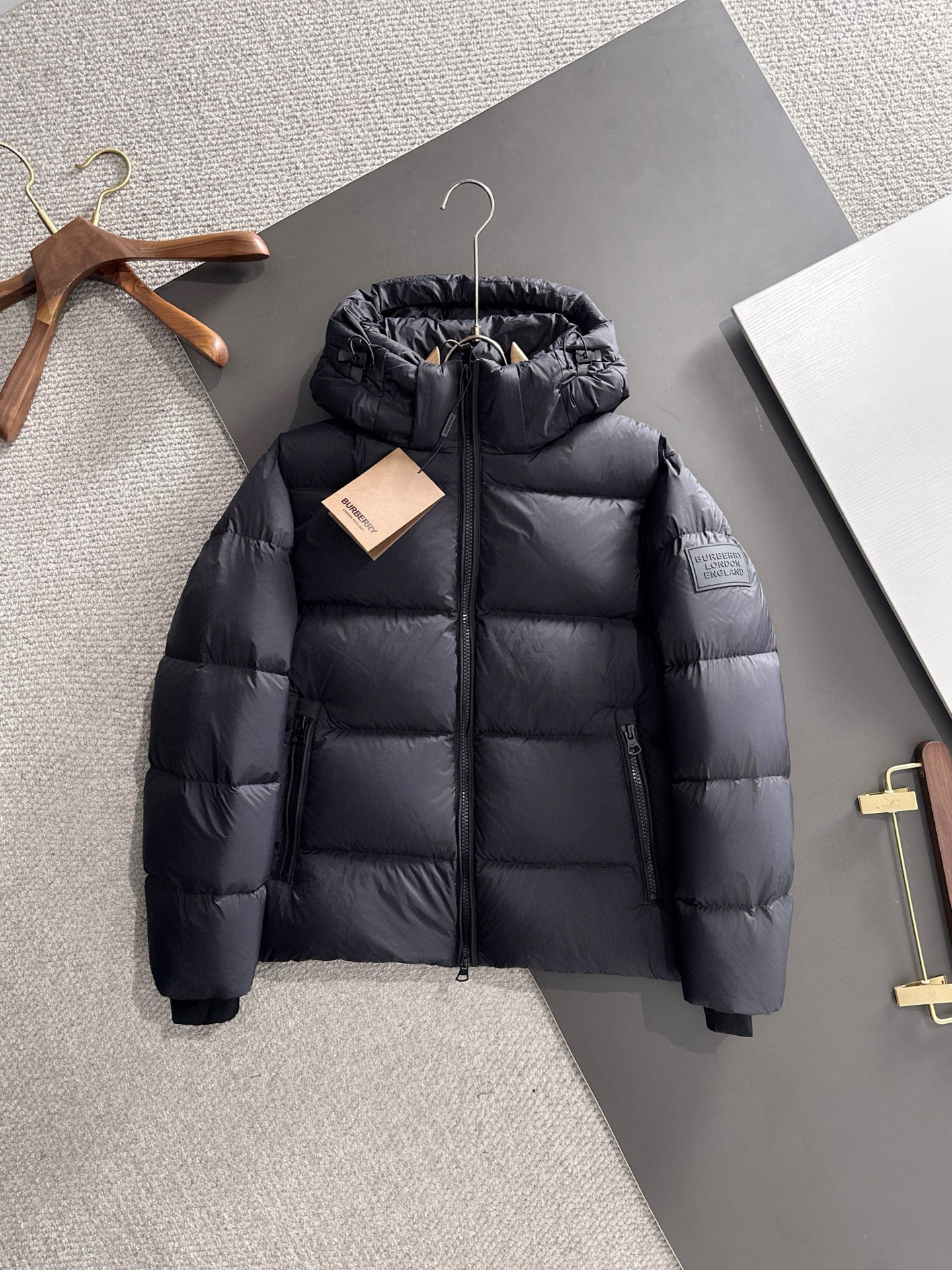 버버리 남자 패딩