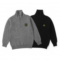 스톤아일랜드 2컬러 남자 니트