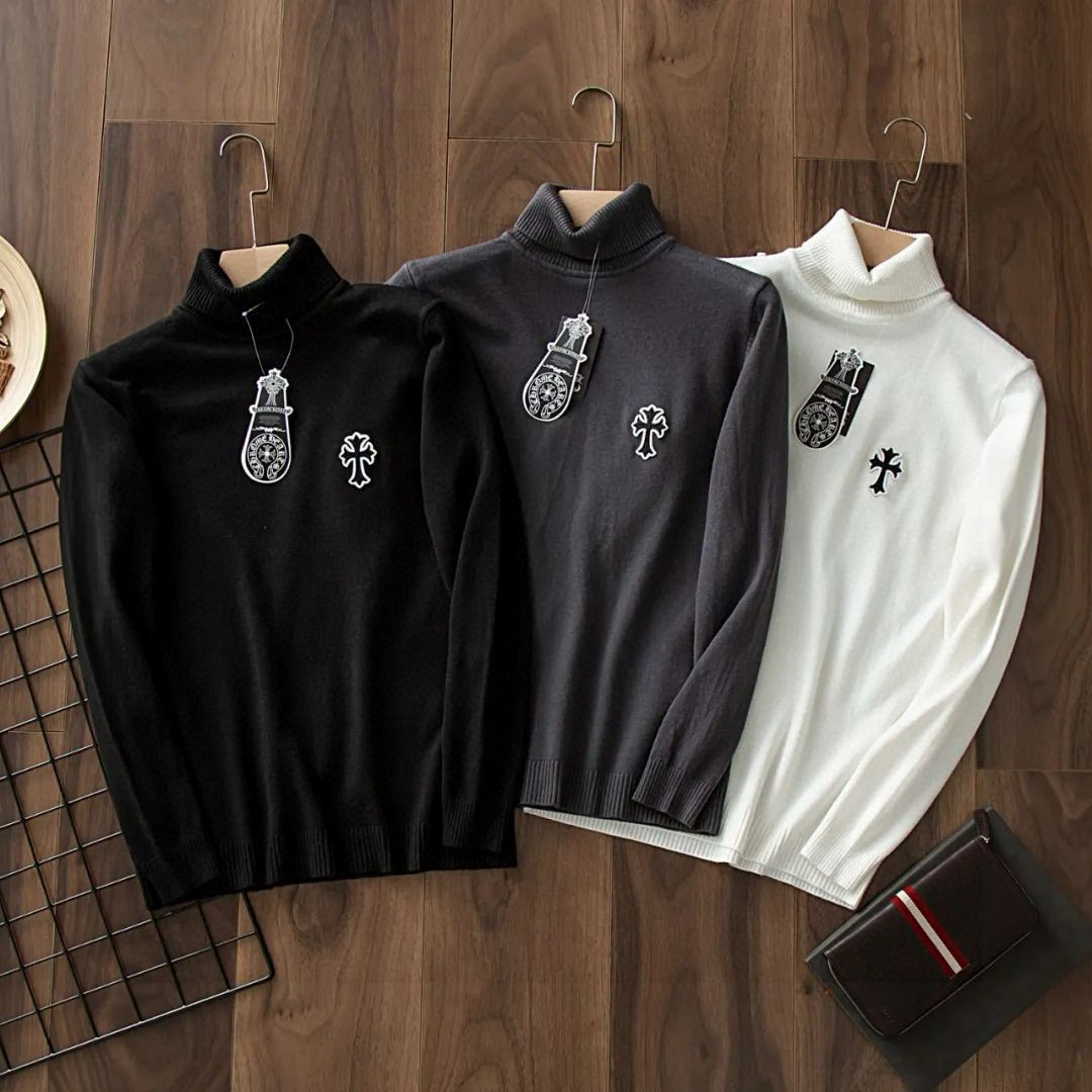 크롬하츠 3컬러 남자 니트