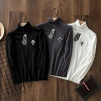 크롬하츠 3컬러 남자 니트