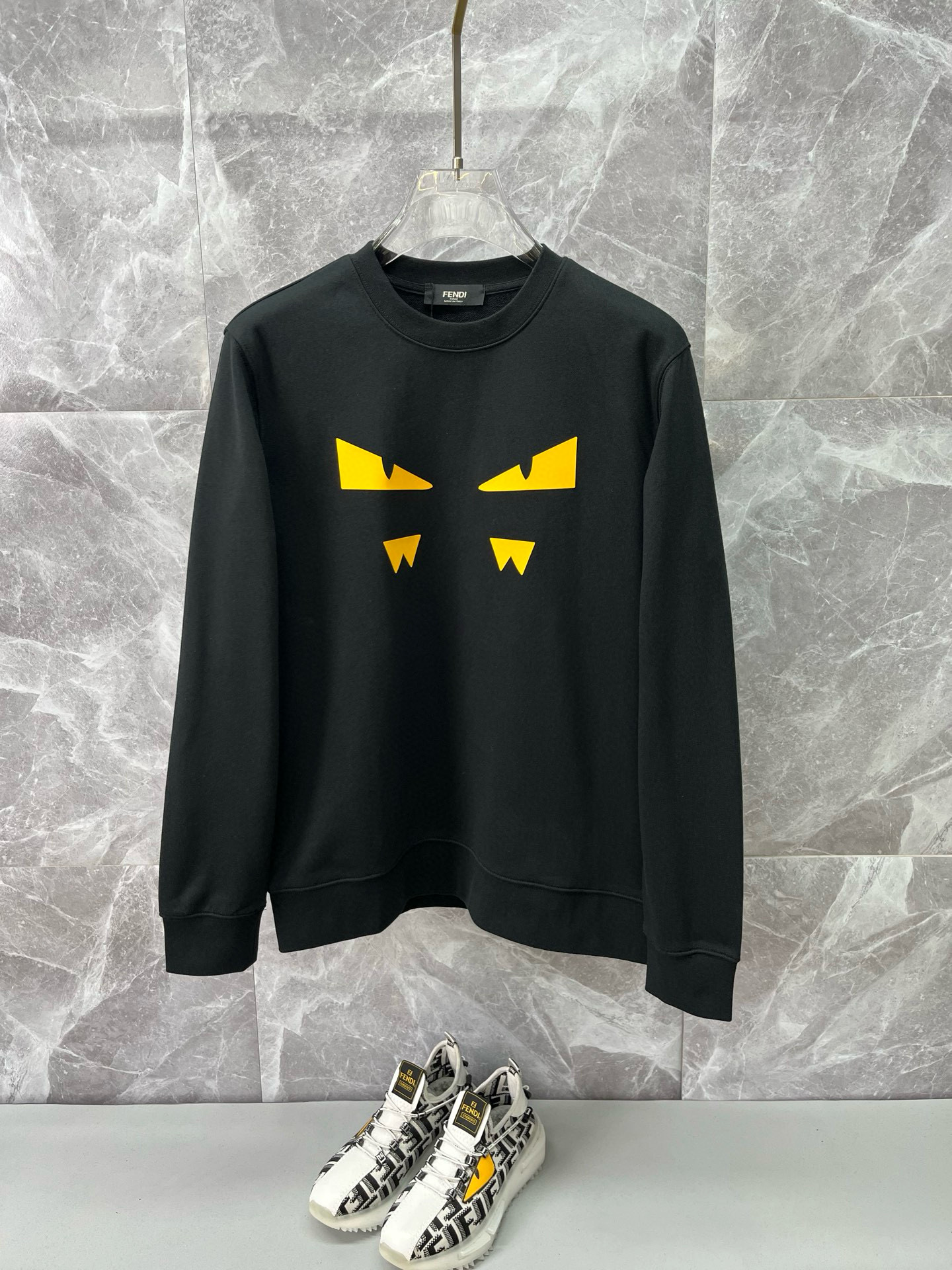 펜디 3컬러 남자 맨투맨 후드티