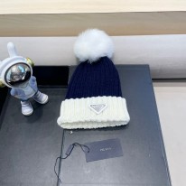 프라다 겨울 모자