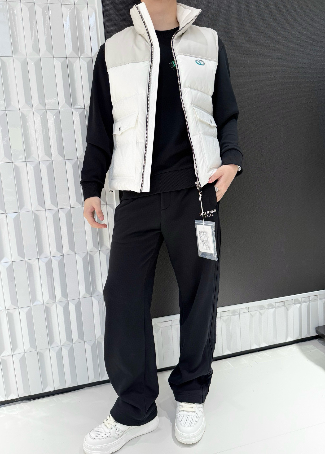 발렌티노 남자 조끼